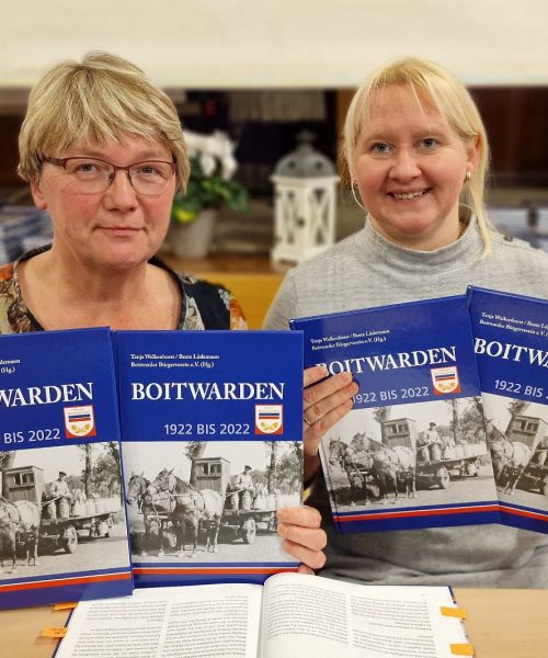 Mit einer Summe von 2.500 Euro konnte der Boitwarder Bürgerverein e. V. die Erstellung einer Chronik über 100 Jahre Boitwarden realisieren.